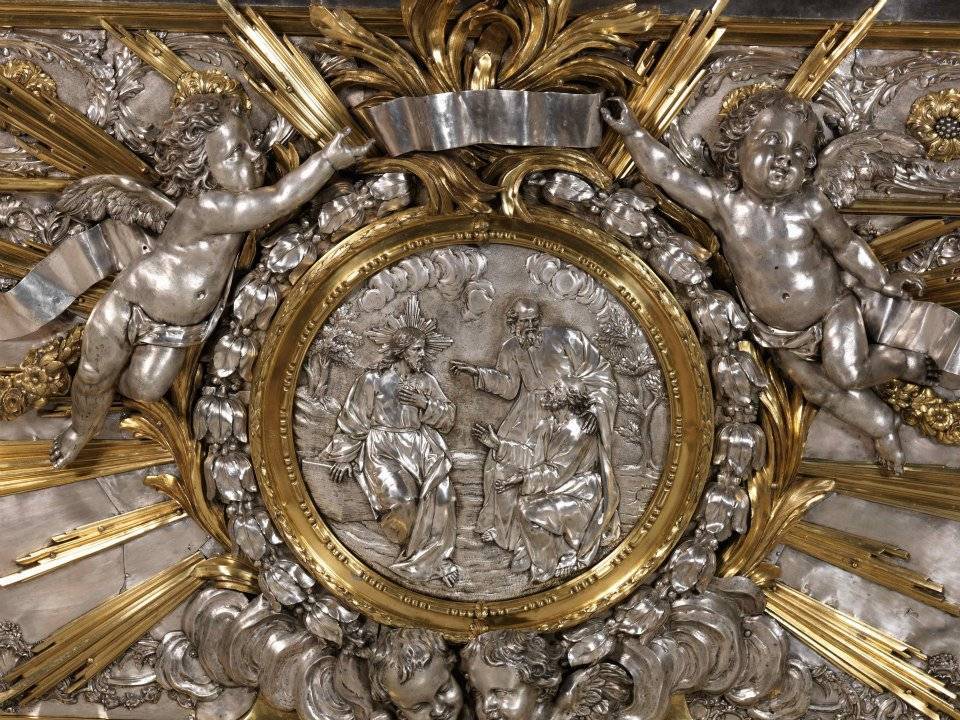Frontal de plata del altar mayor